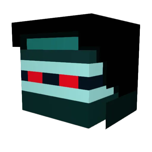 J0nart Minecraft avatar head, 3D render