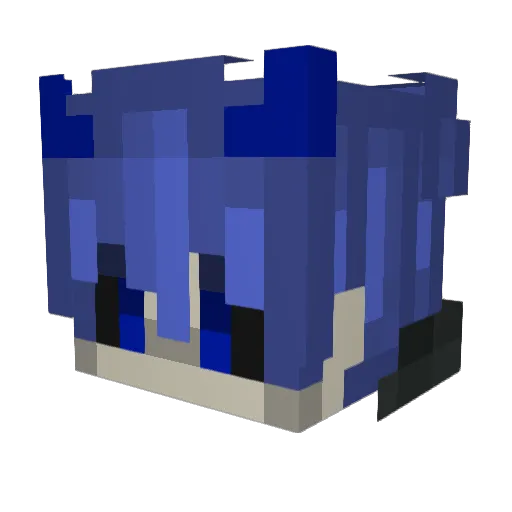 J0nasRider Minecraft avatar head, 3D render