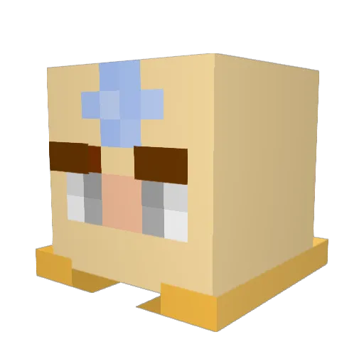 J0nny01 Minecraft avatar head, 3D render