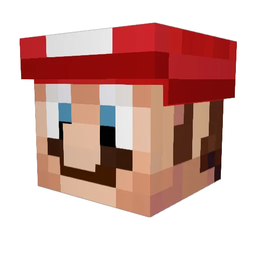 J0ranR Minecraft avatar head, 3D render