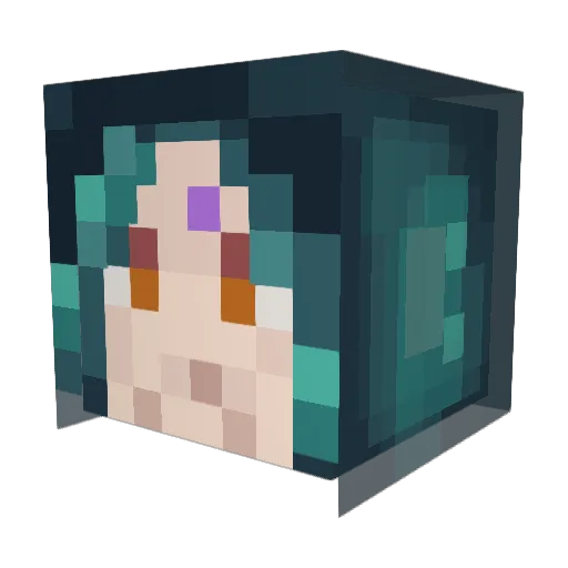 J0rdanS Minecraft avatar head, 3D render