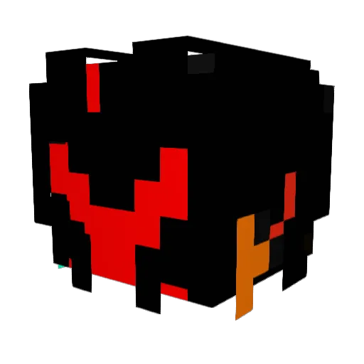 J0selet Minecraft avatar head, 3D render