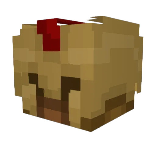 J0wel Minecraft avatar head, 3D render