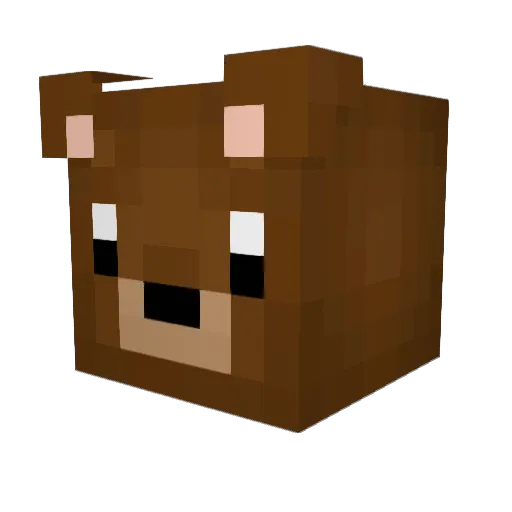 J0ySticK_ Minecraft avatar head, 3D render