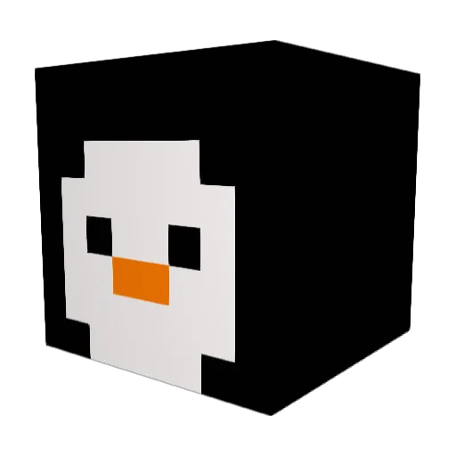 J1e012 Minecraft avatar head, 3D render