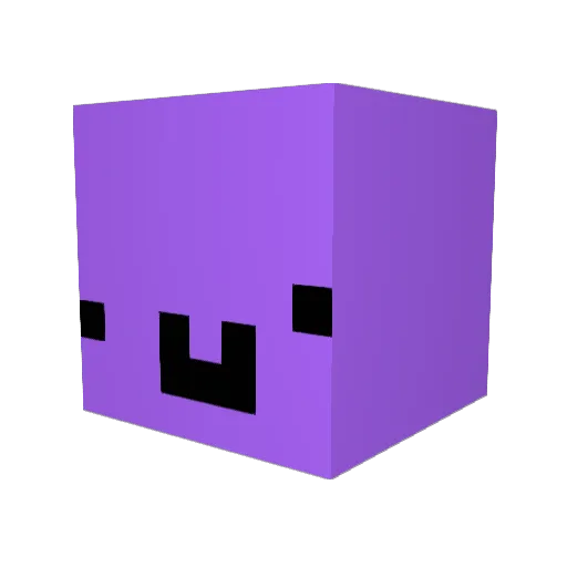 J1rry Minecraft avatar head, 3D render