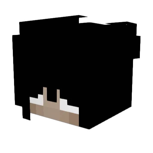 J2Y Minecraft avatar head, 3D render