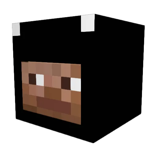 J2kob Minecraft avatar head, 3D render
