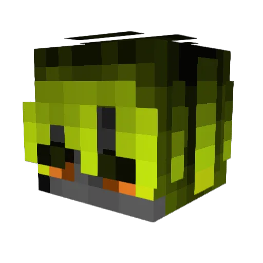 J333SE Minecraft avatar head, 3D render