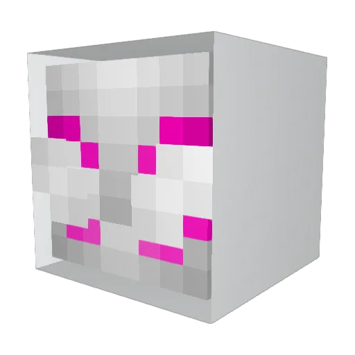 J3551K4 Minecraft avatar head, 3D render