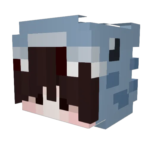 J3SSEJAMES Minecraft avatar head, 3D render