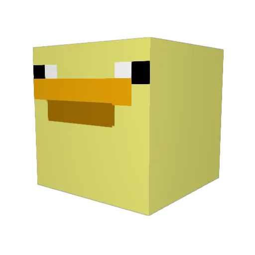 J3Tjk Minecraft avatar head, 3D render