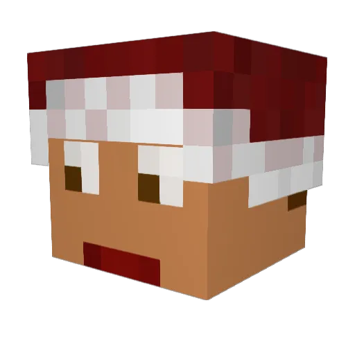 J3n7 Minecraft avatar head, 3D render