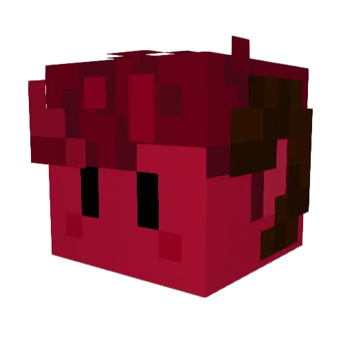 J3ster15 Minecraft avatar head, 3D render