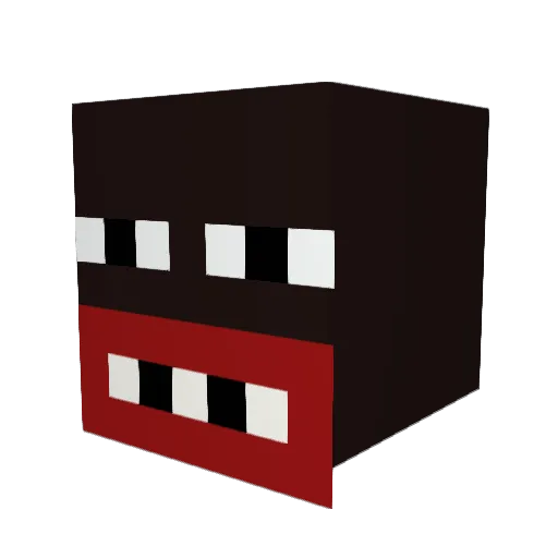 J3wL0v3r Minecraft avatar head, 3D render