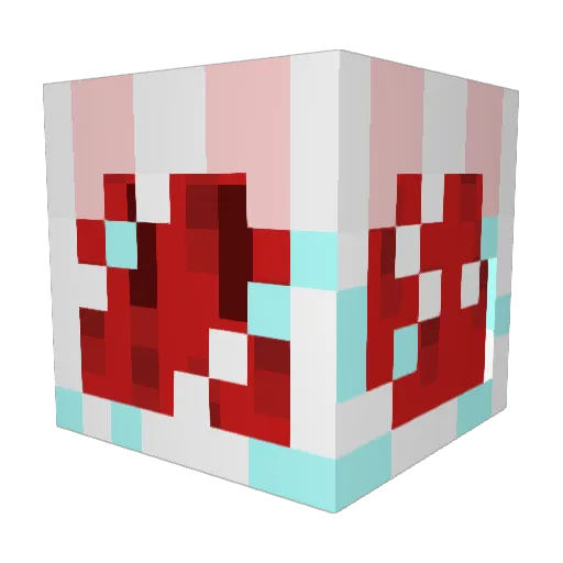 J4R5 Minecraft avatar head, 3D render