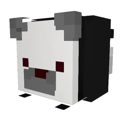 J4cK0r Minecraft avatar head, 3D render