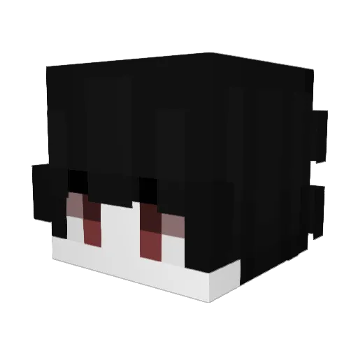 J4ca_ Minecraft avatar head, 3D render