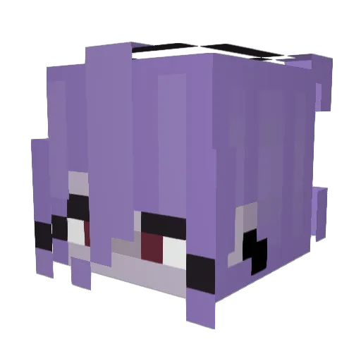 J4ckys Minecraft avatar head, 3D render