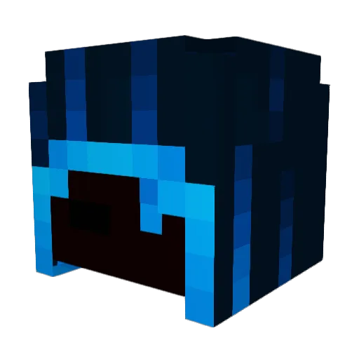 J4gu4r Minecraft avatar head, 3D render
