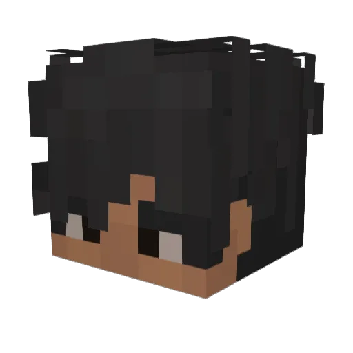 J4lix67 Minecraft avatar head, 3D render