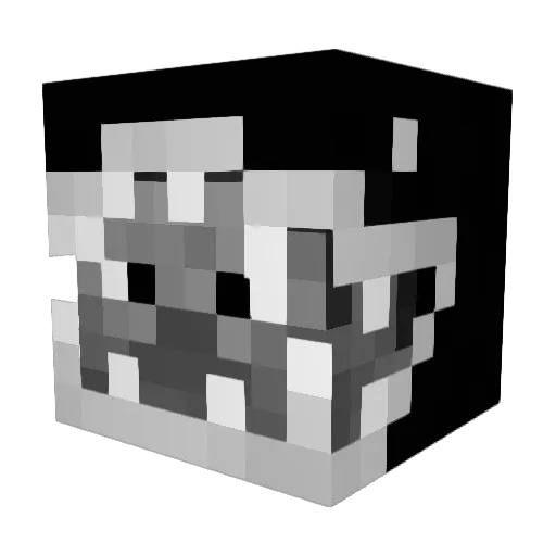 J4malLover Minecraft avatar head, 3D render