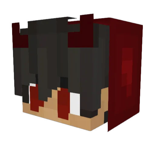 J4yBull Minecraft avatar head, 3D render