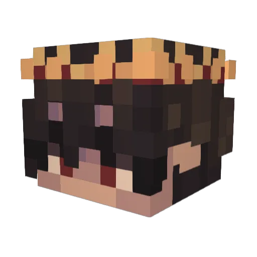 J4yvex Minecraft avatar head, 3D render