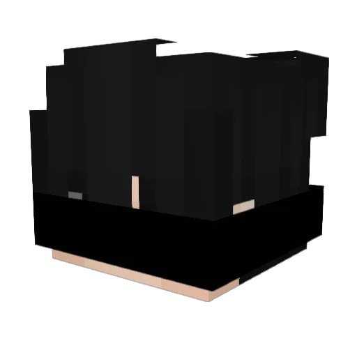 J93s Minecraft avatar head, 3D render