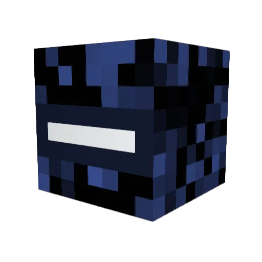JABBOSH Minecraft avatar head, 3D render