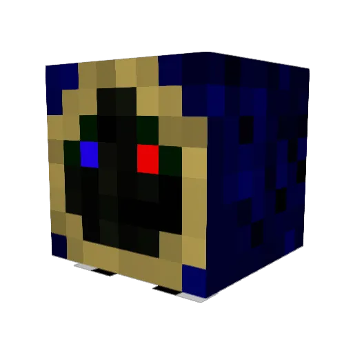 JABBRZ Minecraft avatar head, 3D render