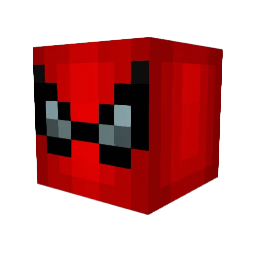 JABZ34 Minecraft avatar head, 3D render