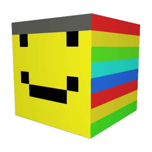 JACKALOPE88 Minecraft avatar head, 3D render