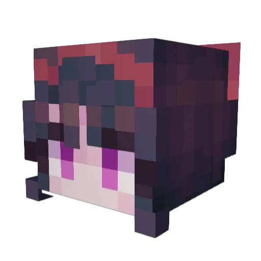 JACKBLANK3Y Minecraft avatar head, 3D render
