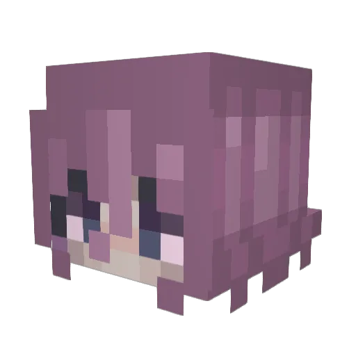 JACKRABBITING Minecraft avatar head, 3D render
