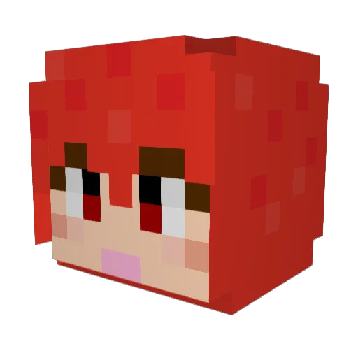 JACKSON25971 Minecraft avatar head, 3D render