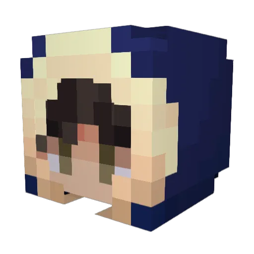 JACOBOMB321 Minecraft avatar head, 3D render