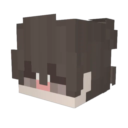 JAEYOON0304 Minecraft avatar head, 3D render