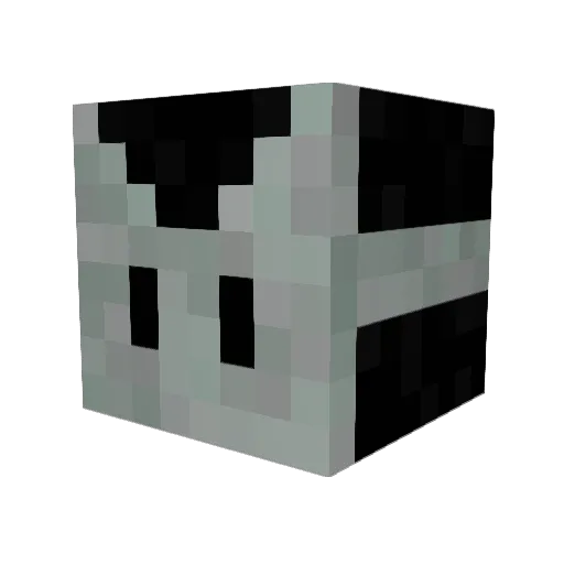 JAF123456 Minecraft avatar head, 3D render