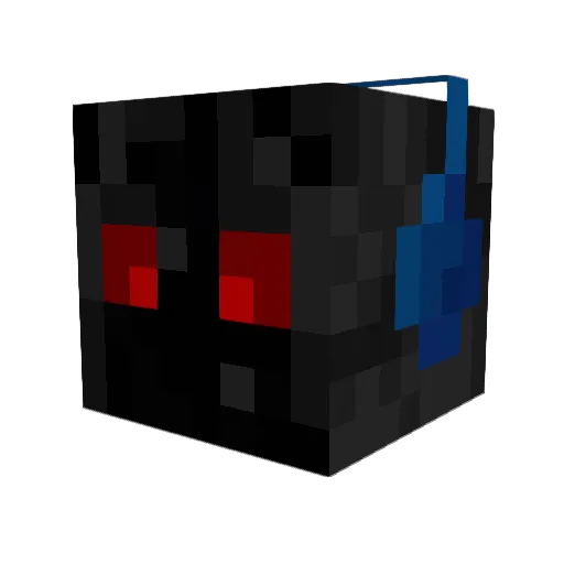 JAIBBACT321 Minecraft avatar head, 3D render