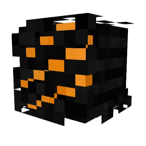 JALIX1603 Minecraft avatar head, 3D render