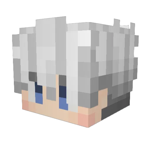 JAM0105 Minecraft avatar head, 3D render