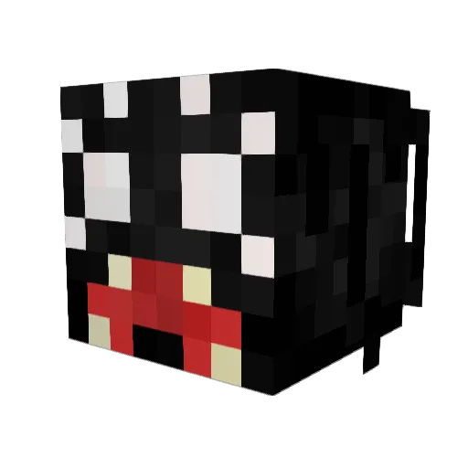 JAMES_Gaming_LV2 Minecraft avatar head, 3D render