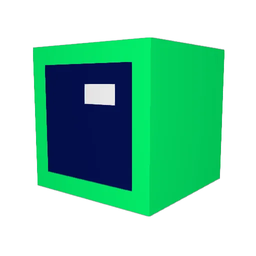 JAMEZPLAYS1 Minecraft avatar head, 3D render