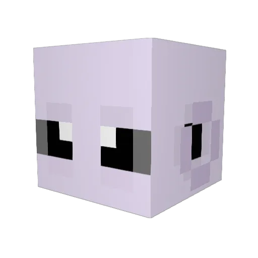 JANGHITOG4 Minecraft avatar head, 3D render