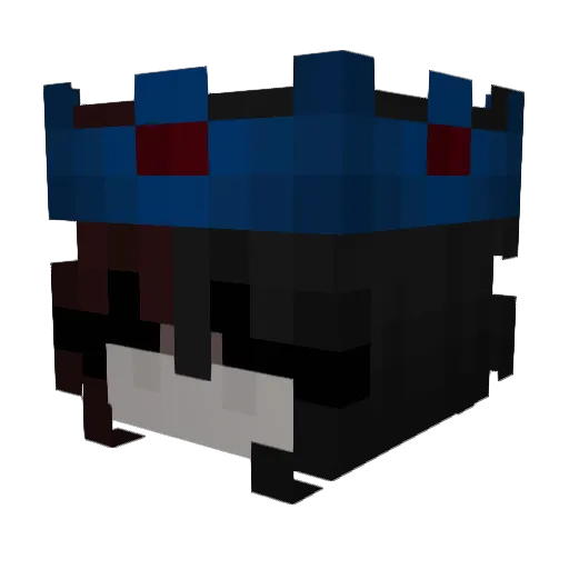JANUSZ2 Minecraft avatar head, 3D render