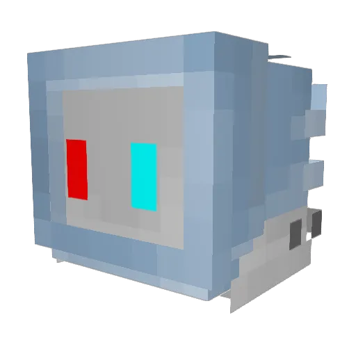 JARooster20 Minecraft avatar head, 3D render