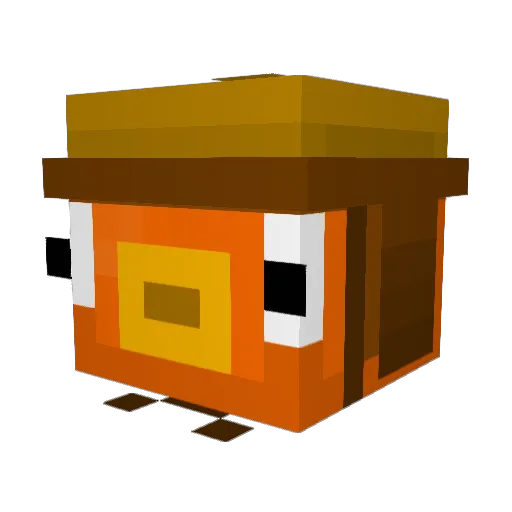 JASCHAx Minecraft avatar head, 3D render