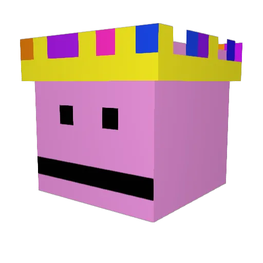 JASMllNE Minecraft avatar head, 3D render