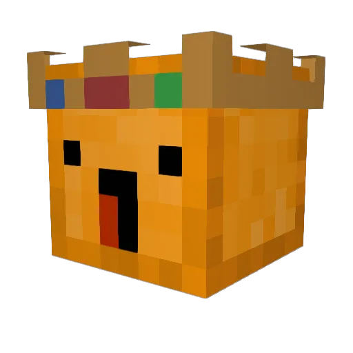 JAY_PANCAKES Minecraft avatar head, 3D render